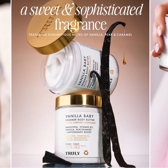 Truly VANILLA baby 🌟🌟 shimmer body butter EUC 6.7 oz - Picture 16 of 16